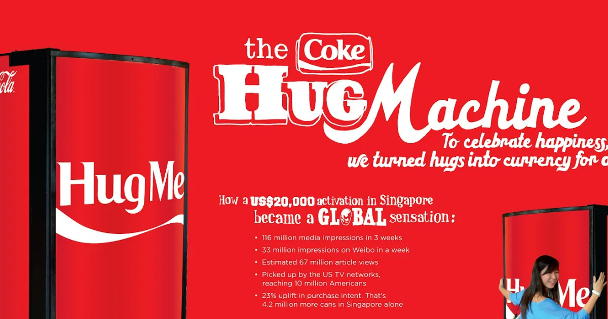The Story of CocaCola's Hug Machine